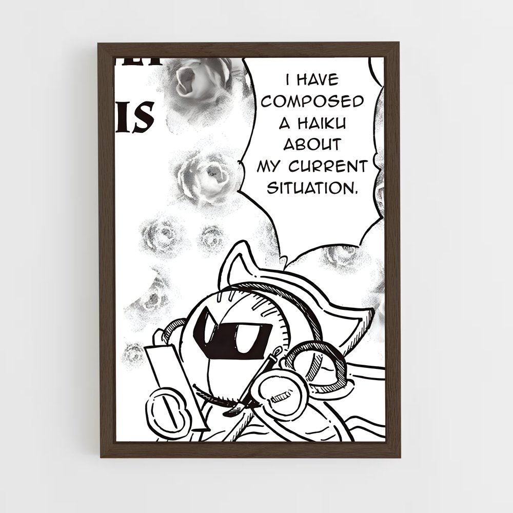 Poster Meta Catdream – affiche Kirby (vue 5)